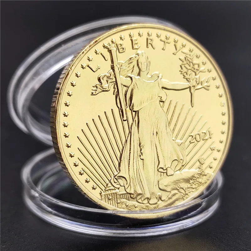 1/2 oz Fine Gold Collectible Coin – Statue of Liberty Challenge Coin