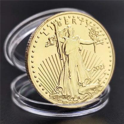 1/2 oz Fine Gold Collectible Coin – Statue of Liberty Challenge Coin