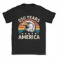 America 250 Years Anniversary T-Shirt – 1776–2026 Patriotic Cotton Tee for Men & Women