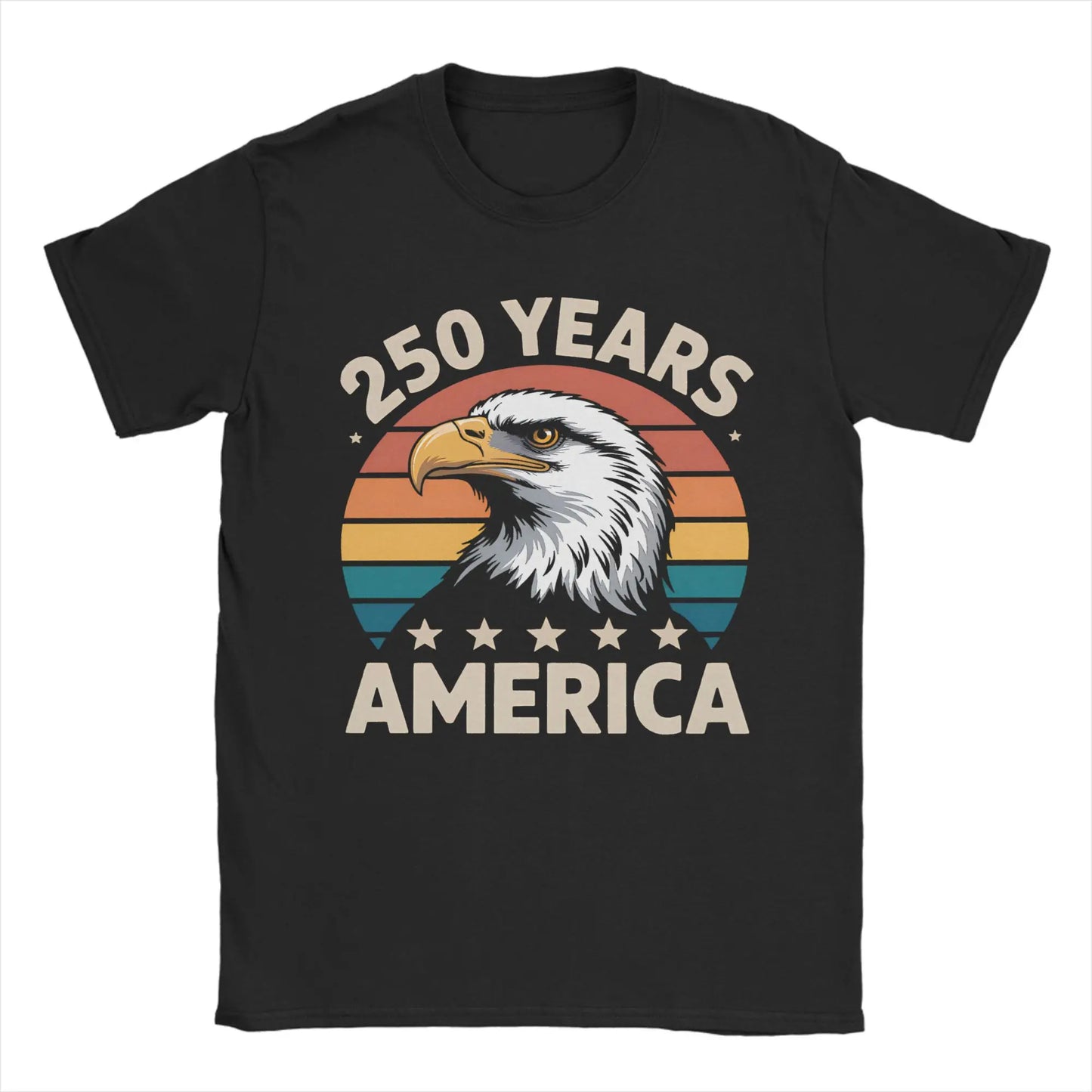 America 250 Years Anniversary T-Shirt – 1776–2026 Patriotic Cotton Tee for Men & Women