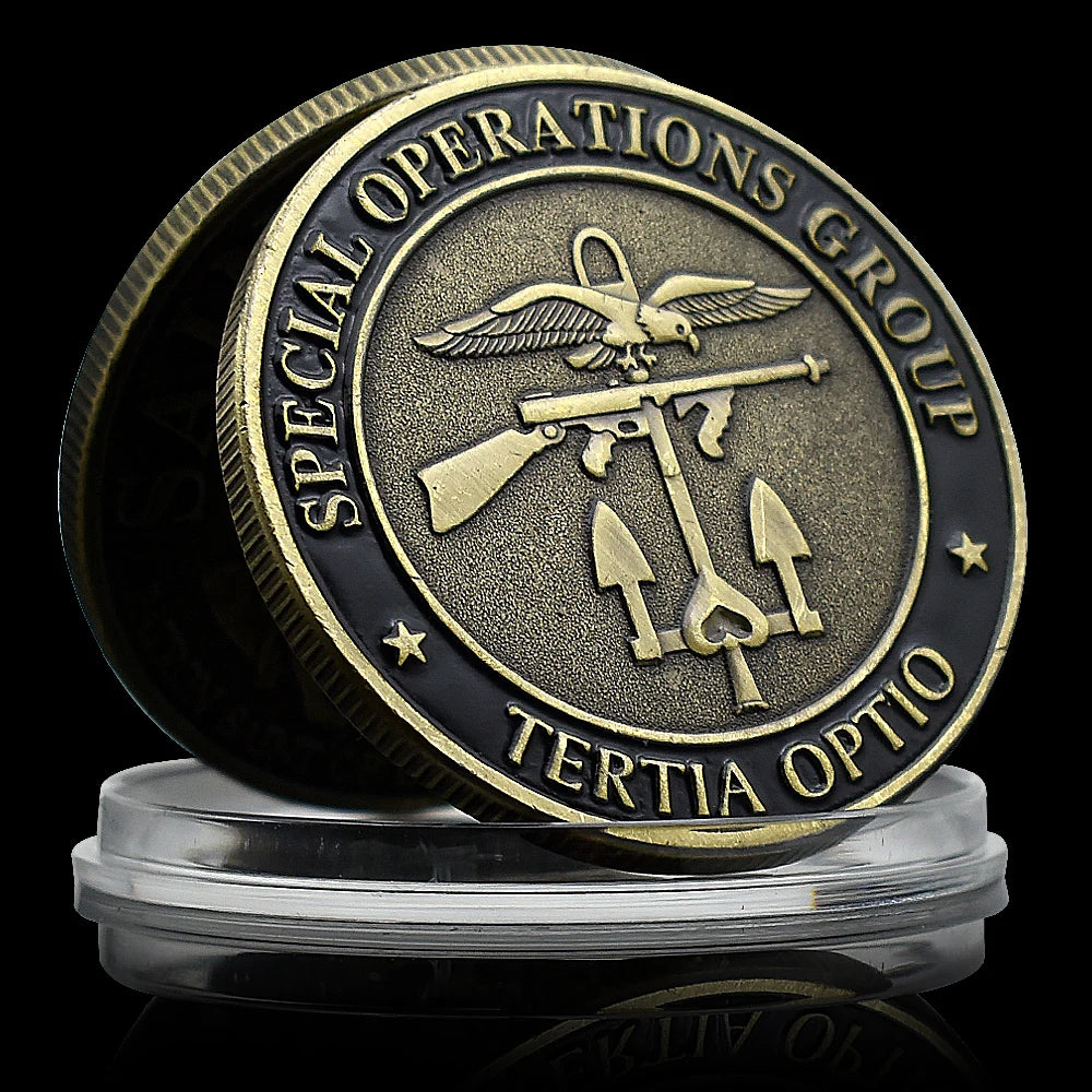 America Special Operations Group Commemorative Copper Medal – US Eagle Design