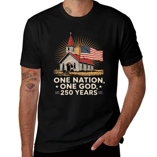 America’s 250th Anniversary T-Shirt – 1776–2026 Christian Patriotic Tee