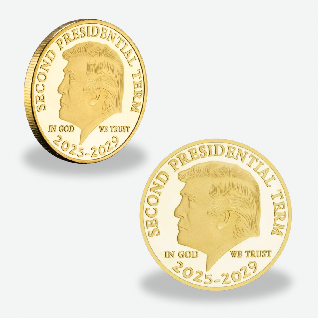 47. Präsident der USA Donald J. Trump 2025 - 2029 Gold-Gedenkmünze